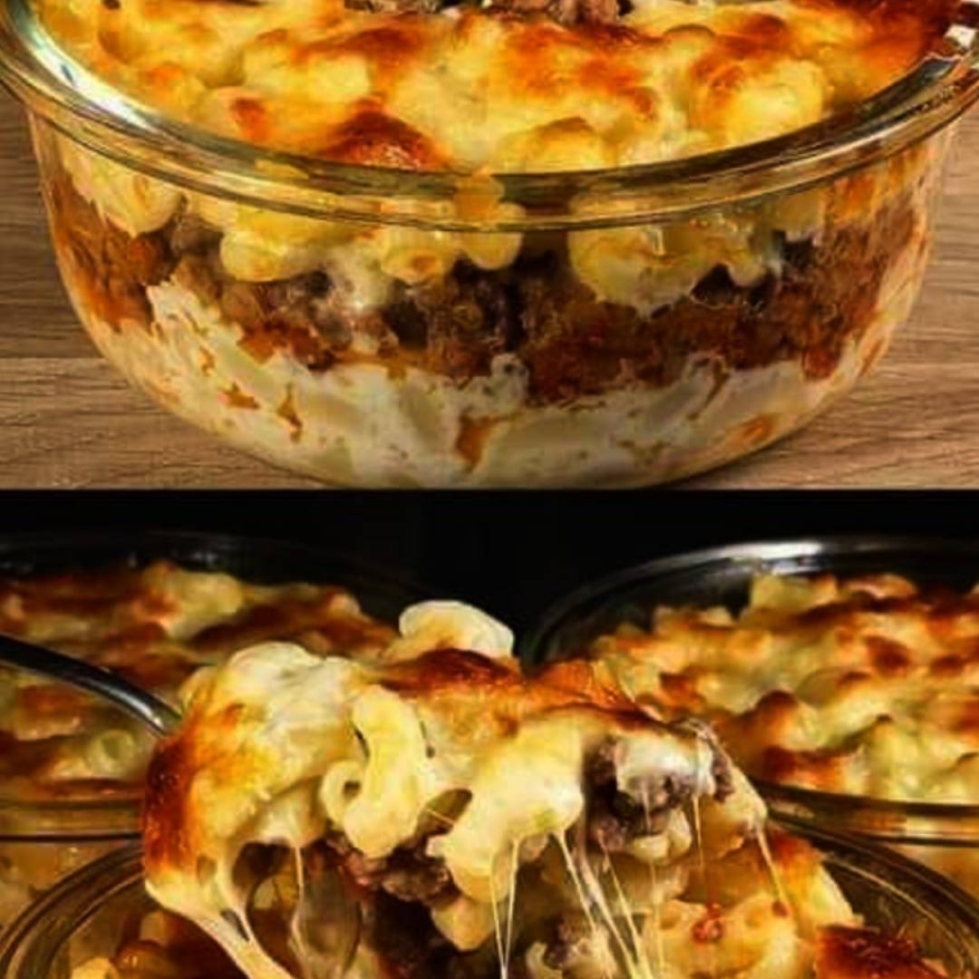 Cheesy Beef and Macaroni Casserole Recipe – Mobi Recipes